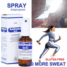 Load image into Gallery viewer, Antihydral Antiperspirant Spray 30mL without Aluminum Salts (ACH) for Moist & Sweaty Skin