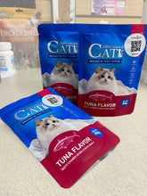 Load image into Gallery viewer, Cats Premium Wet Food 85g Pouch — Moist, Soft Cat Food Mixer, Topper and Rotational Meal (Pack of 3, Tuna Flavor)