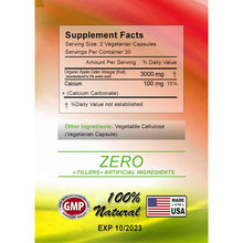 Load image into Gallery viewer, Apple Cider Vinegar 3000mg 60 Veggie Caps Dietary Supplements Lower Blood Sugar