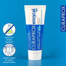 Load image into Gallery viewer, Curaprox 75ml Enzycal 950 Gentle Toothpaste, Healthy Mouth (950ppm)