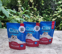 Load image into Gallery viewer, Cats Premium Wet Food 85g Pouch — Moist, Soft Cat Food Mixer, Topper and Rotational Meal (Pack of 3, Tuna Flavor)