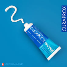 Load image into Gallery viewer, Curaprox 75ml Enzycal Zero Gentle Toothpaste, SLS-Free | Fluoride-Free
