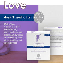 Load image into Gallery viewer, Multi-Mam Compresses for Breastfeeding Mothers 12 Instant Cooling Gel Pads