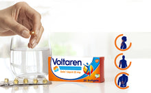 Load image into Gallery viewer, Voltaren Dolo Liquid 25mg - Fast Back Pain Relief (20 Soft Capsules )