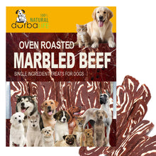 Load image into Gallery viewer, Marbled Beef Strips Oven Roasted Dog & Cat Treats Food 3.1oz (~90g)