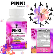 Load image into Gallery viewer, PINK! Pink Female Sensual Enhancement Supplement (1 Month Supply)