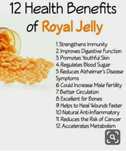 Load image into Gallery viewer, Royal Jelly 100% Natural 60 Sweet Chewable Tablets
