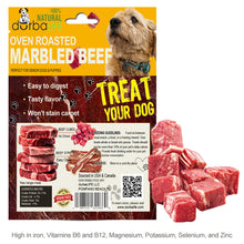 Load image into Gallery viewer, Marbled Beef Cubes Oven Roasted Dog & Cat Treats Food 3.1oz (~90g)