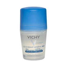 Load image into Gallery viewer, Mineral 48H Aluminum-Free Deodorant, Roll-On 50ml Odor-Fighting Efficacy Deo | 15 Minerals of Vichy Volcanic Water
