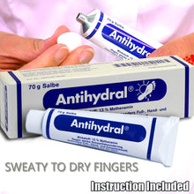 Load image into Gallery viewer, Antihydral Non-Irritating Skin Ointment 70g ZeroSweat Antiperspirant, Great for Hyperhidrosis