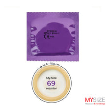 Load image into Gallery viewer, MY.SIZE 69 Condoms XXL 69mm Width Largest Jumbo Men Condom by My Size
