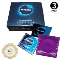 Load image into Gallery viewer, MY.SIZE PRO 69 Condoms XXL 69mm Width (3-Pack) Largest Jumbo Men Condom by My Size
