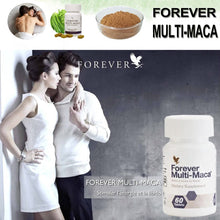 Load image into Gallery viewer, Forever Multi-Maca 60 Tablets Promote Hormonal Balance with Peruvian Maca, Pygeum, Tribulus, Muira Puama
