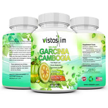 Load image into Gallery viewer, VistaSlim Garcinia Cambogia 60 Capsules 95% HCA Weight Loss Diet Supplement 3000mg Daily
