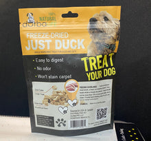 Load image into Gallery viewer, Just Duck Freeze-Dried Dog &amp; Cat Treats Food Topper 2oz (57g) Single Ingredient - Just Duck
