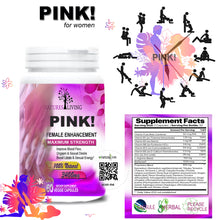 Load image into Gallery viewer, PINK! Pink Female Sensual Enhancement Supplement | More Frequent &amp; Intense Orgasms
