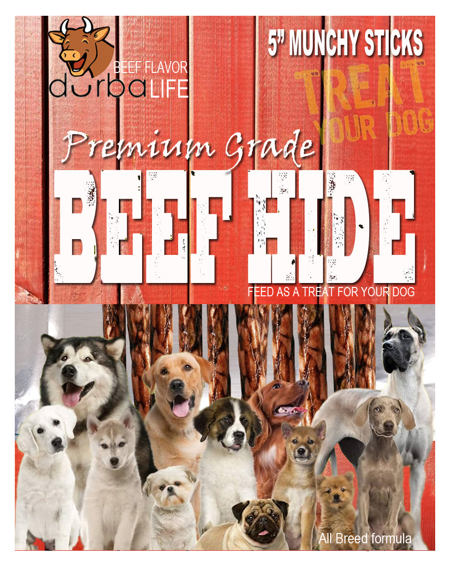 Beef Hide Treats for Dogs | 5