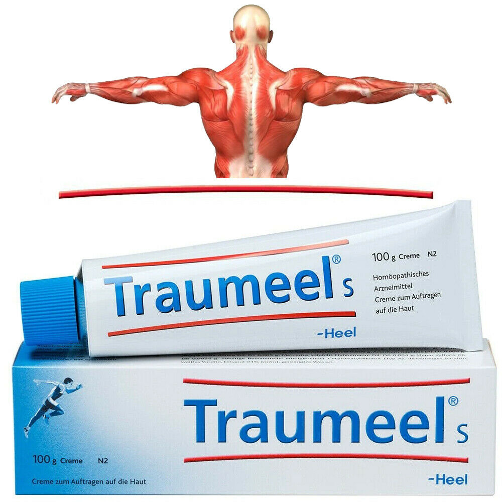 Traumeel 100g Homeopathic Cream / Ointment (3.5oz sealed tube) ACTIVATE THE HEALING BY HEEL