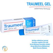 Load image into Gallery viewer, Traumeel Gel 50g Homeopathic Topical Cream | Animals: Cats, Dogs, Horses. Veterinary Formula by Heel Vet
