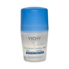 Load image into Gallery viewer, Mineral 48H Aluminum Free Deodorant, Roll-On 50 ml Deo | 15 Minerals of Vichy Volcanic Water
