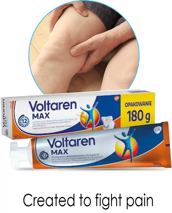Voltaren FORTE 23,2mg/g Anti-Inflammatory Arthritis Pain Gel/Cream 180g/6.35oz