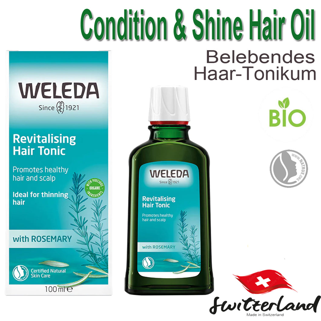 Weleda Revitalizing Tonic Rosemary Oil 3.4oz/100g Hair Treatment 2 Reduces Hair Loss