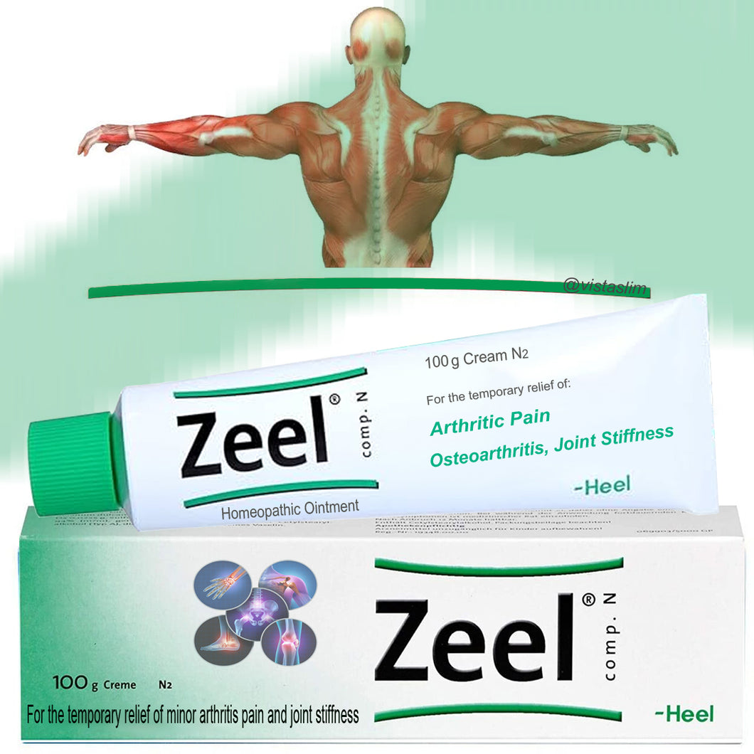 Zeel Homeopathic 100g Cream For Temporary Relief of Arthritis Pain & Joint Stiffness