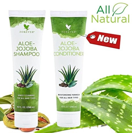 Forever Living Aloe Jojoba Shampoo & Conditioning Rinse (Twin Pack)