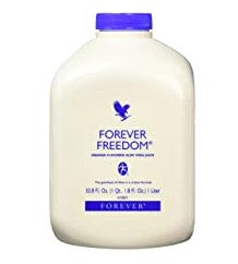 Forever FREEDOM 33.8oz Orange Flavored Aloe Vera Drink with Glucosamine for Proper Joint Function