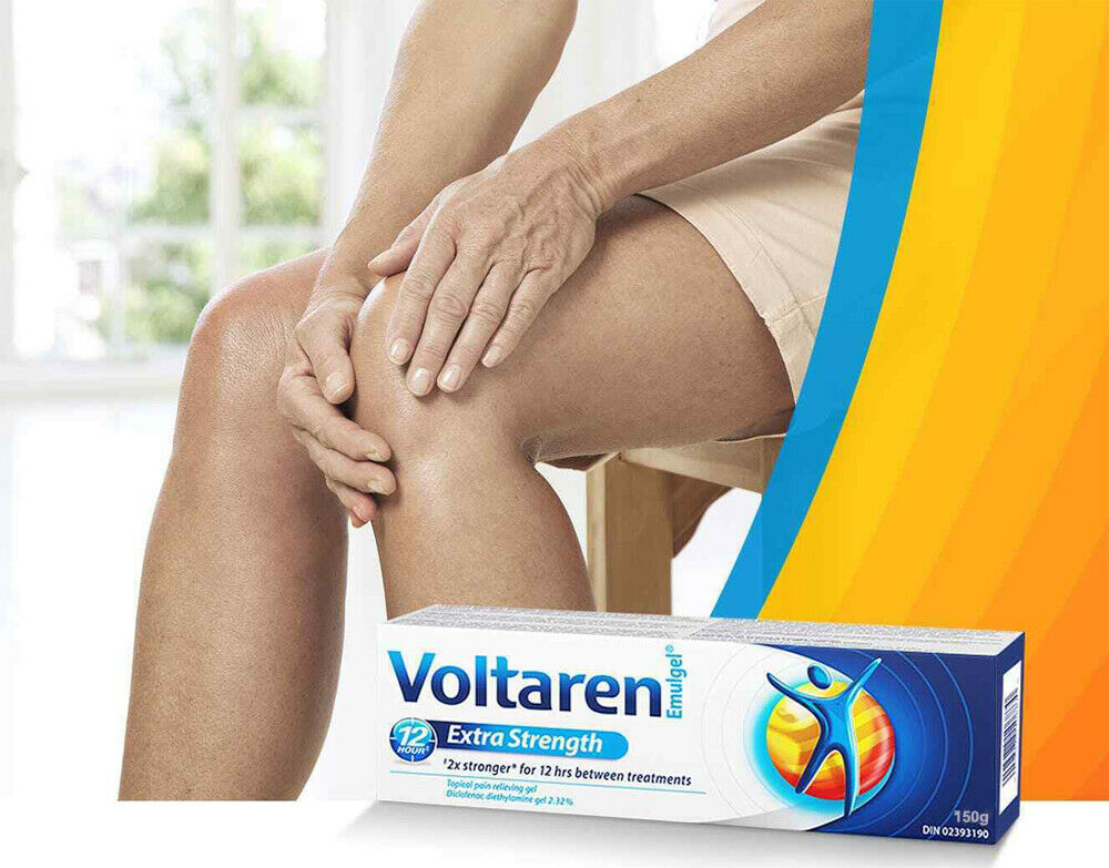 Voltaren Forte 23,2 g/ g Gel 150g/5.3oz Extra Strength Topical Pain Relief with 2% NSAID